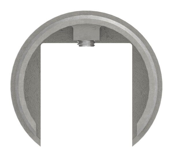 Rohrverbinder für Nutrohr 48,3mm, V4A