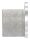 Endkappe, flach, für Nutrohr 48,3mm, V2A
