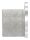 Endkappe, flach, für Nutrohr 48,3mm, V4A