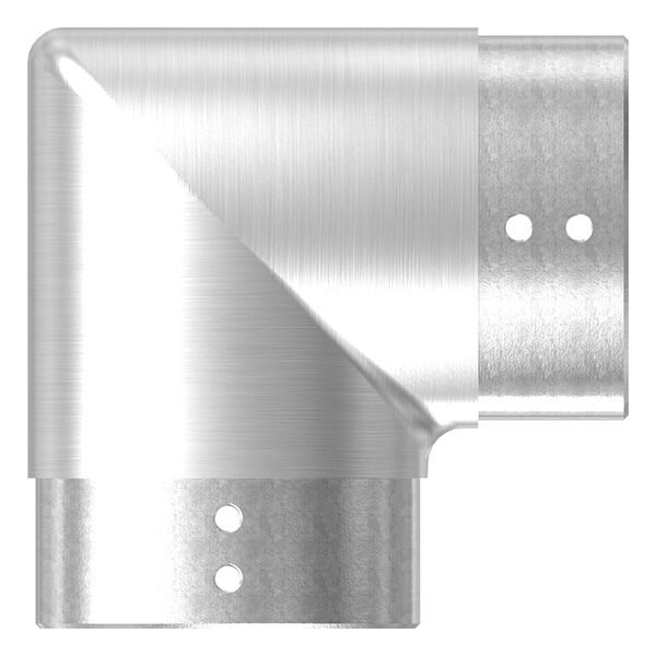 Verbinder 90° für Ovalnutrohr 80x40mm mit Nut...