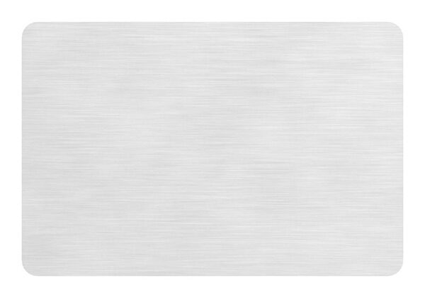 Endkappe, flach, für Rechteck-Nutrohr 60x40x1,5mm, V2A