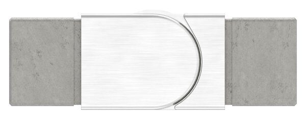 Verbinder flexibel für Quadratnutrohr 40x40mm,...