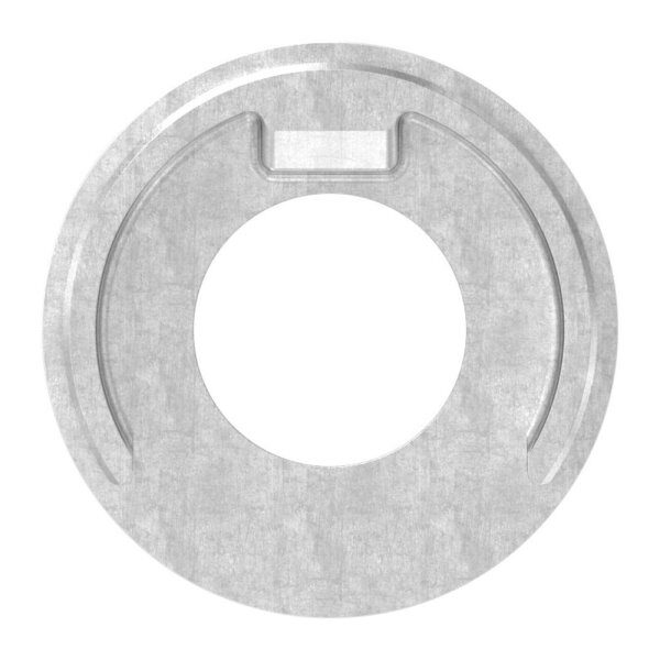 Verbinder für Nutrohr 42,4x1,5mm auf normales Rohr 42,4x2,0mm, V4A