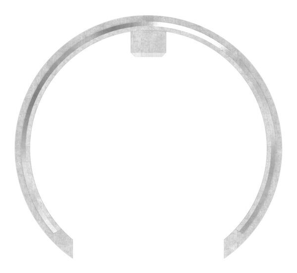 Rohrverbinder für Nutrohr 60,3x1,5mm, V4A