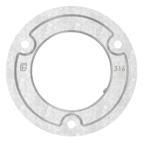 Wandbefestigung für Nutrohr 60,3x1,5mm, V4A