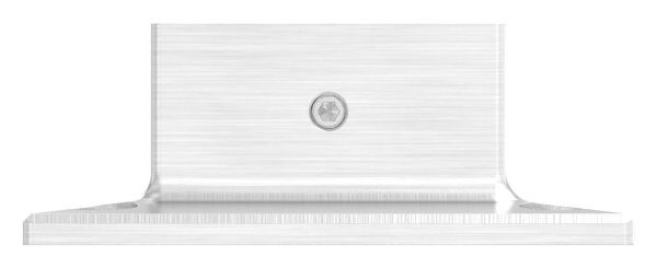 Wandbefestigung für Quadratnutrohr 40x40mm, 4x...