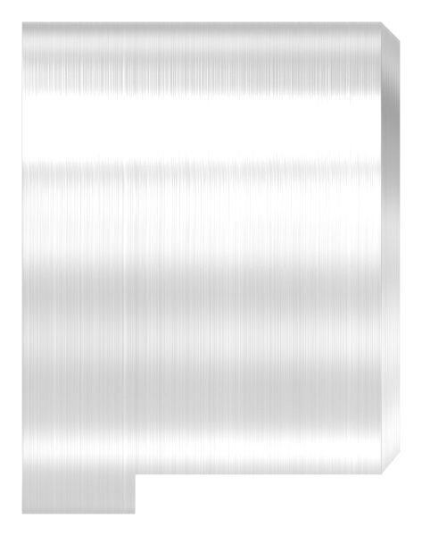 Wandbefestigung für Nutrohr 42,4mm, rechte...