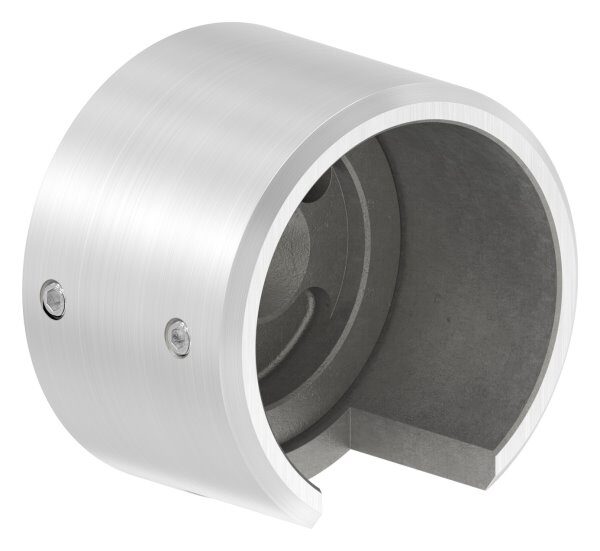 Wandbefestigung für Nutrohr 48,3mm, linke...
