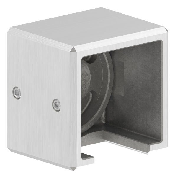 Wandbefestigung für Quadratnutrohr 40x40mm, linke...