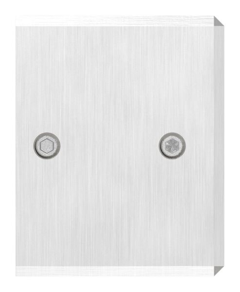 Wandbefestigung für Nutrohr 60x40mm, linke...